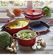 Cocotte ovale Rouge Cerise 31 cm - Le Creuset