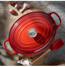 Cocotte ovale Rouge Cerise 31 cm - Le Creuset