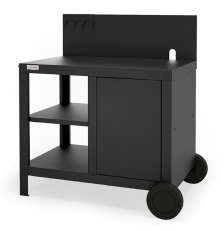 Desserte Signature Allure acier Noir LE MARQUIER