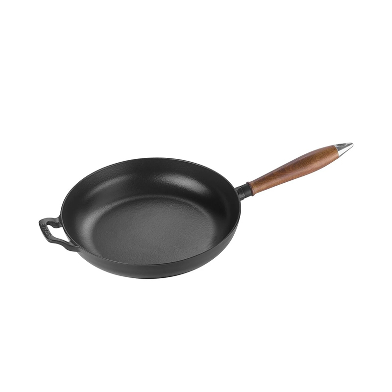 Poêle en Fonte et Bois Vintage 24cm STAUB