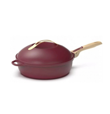 Cookut La Fabuleuse Poêle Rouge Rubis 28cm