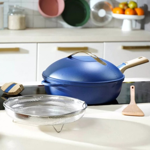 Cookut La Fabuleuse Poêle Bleu Saphir 28 cm