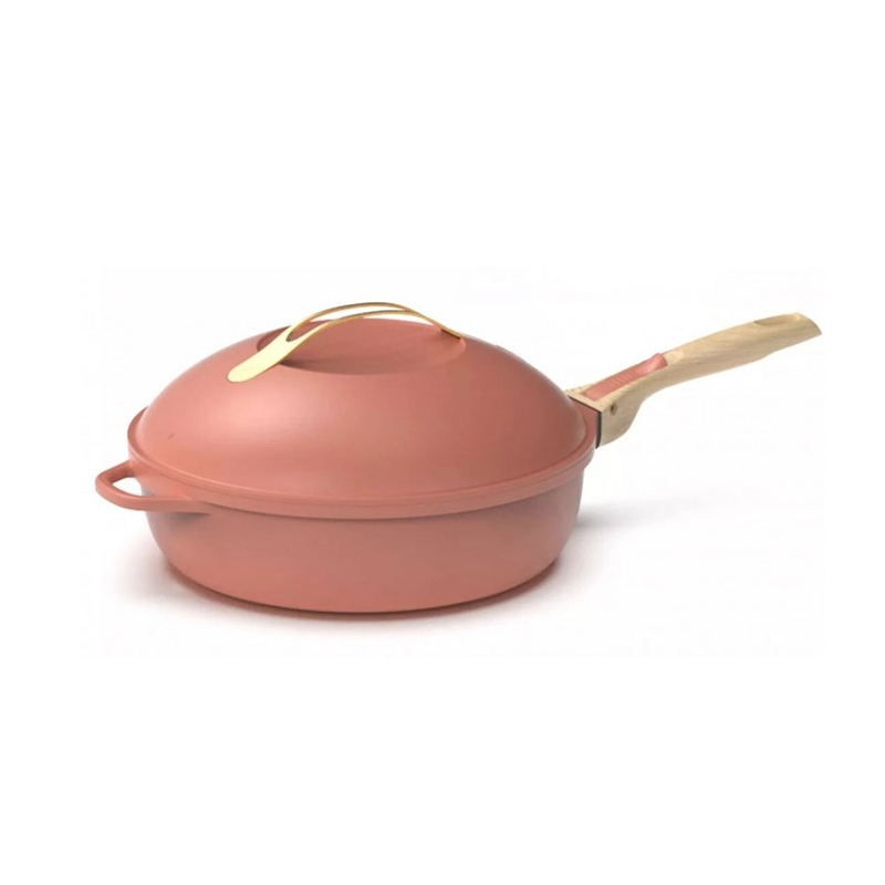 Cookut La Fabuleuse Poêle Rose Pivoine 28 cm