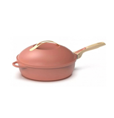 Cookut La Fabuleuse Poêle Rose Pivoine 28 cm