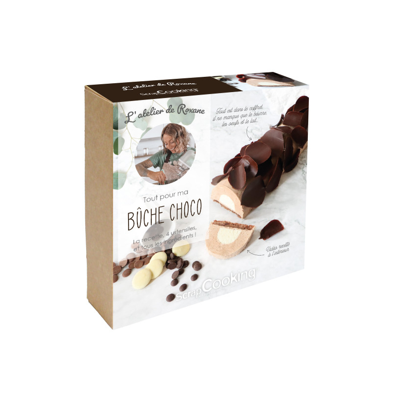 Coffret Tout Pour Ma Bûche Choco de L'Atelier De Roxane - ScrapCooking