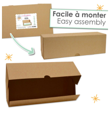 Lot de 2 Boîtes À Cake Et Bûche - ScrapCooking