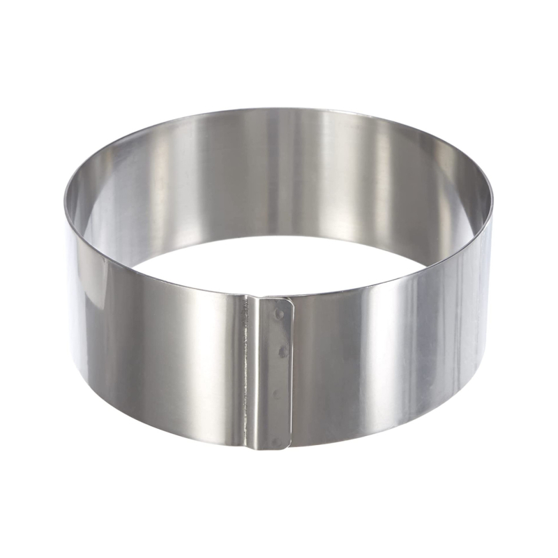 Cercle en Acier Inoxydable - 8 x 4 cm