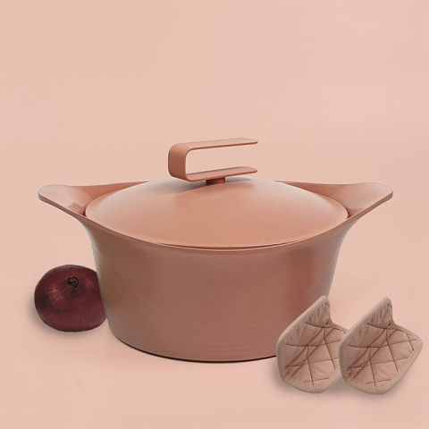 Cocotte Cookut  Rose Guimauve 20cm