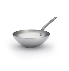 Wok 24 cm en Acier Minéral B - De Buyer