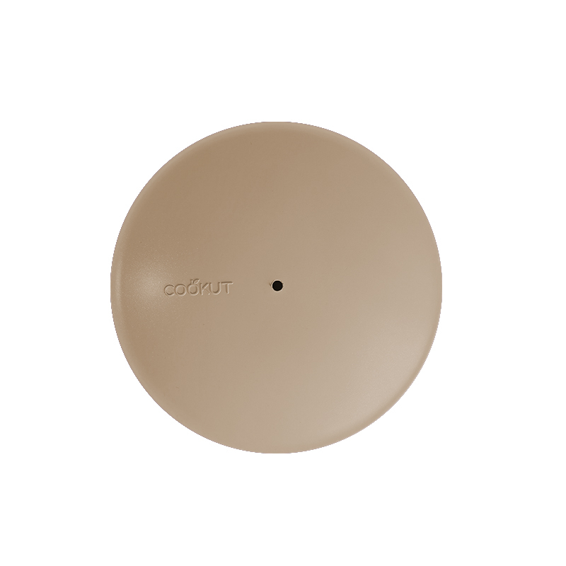L'Incroyable couvercle 20cm - Taupe moka - COOKUT (Poignée non incluse)