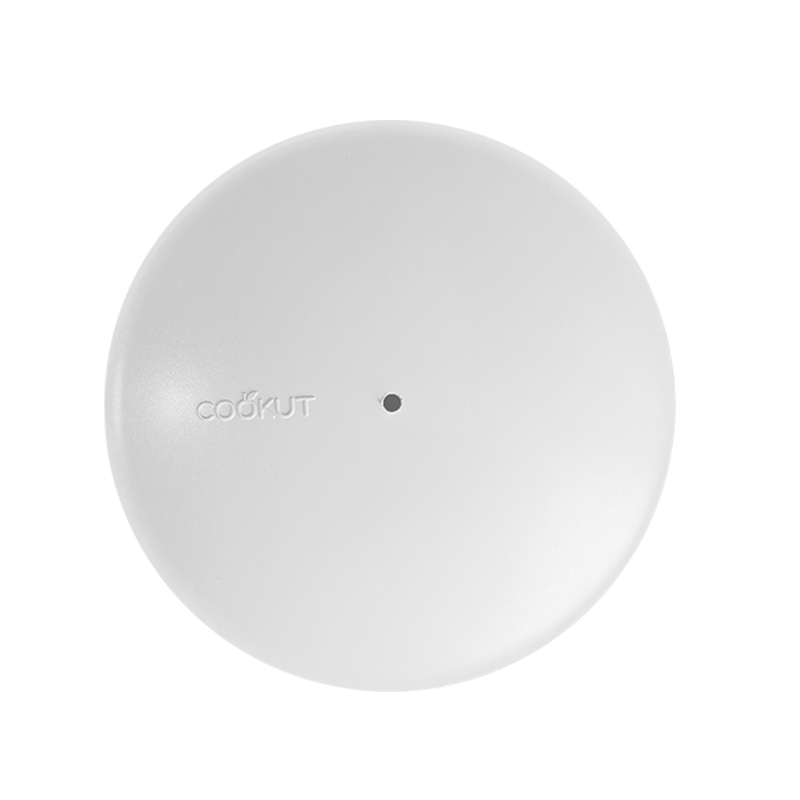 L'Incroyable couvercle 24cm - Blanc polaire - COOKUT (Poignée non incluse)