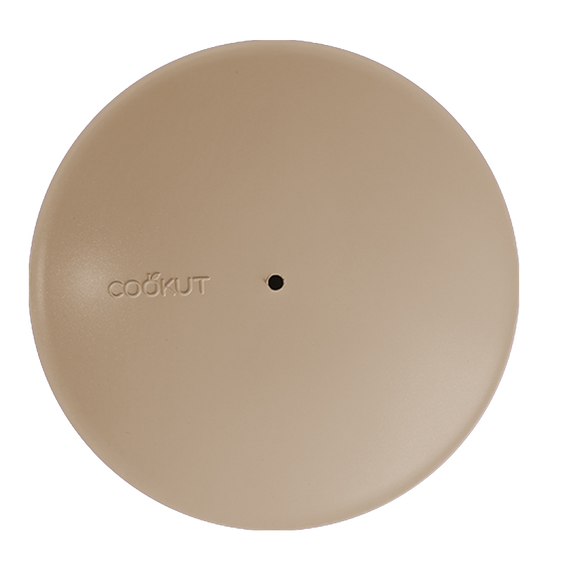 L'Incroyable couvercle 28cm - Taupe moka - COOKUT (Poignée non incluse)