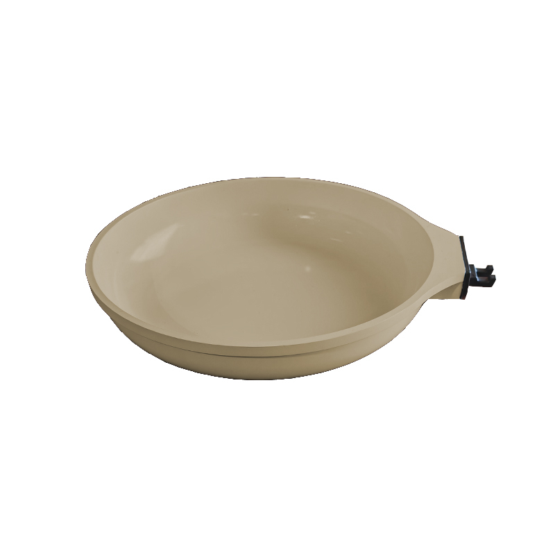 L'Incroyable poêle amovible 24cm - Taupe moka - COOKUT