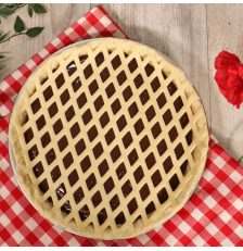 Découpoir à tarte motif losange - Patis Décor