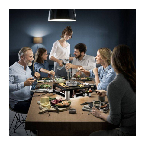Station 3 en 1 Raclette/Gril/Fondue 8 Personnes - WMF