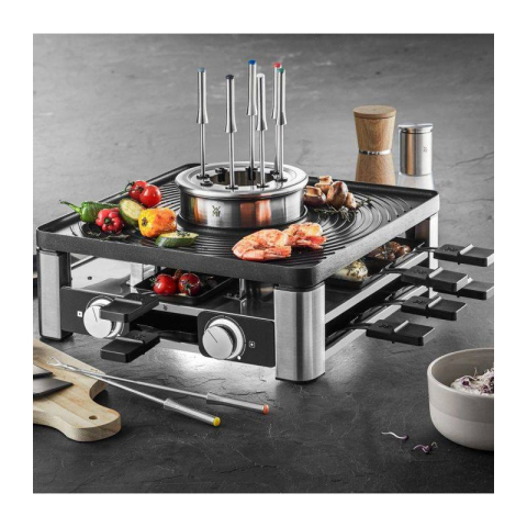 Station 3 en 1 Raclette/Gril/Fondue 8 Personnes - WMF