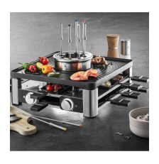 Station 3 en 1 Raclette/Gril/Fondue 8 Personnes - WMF