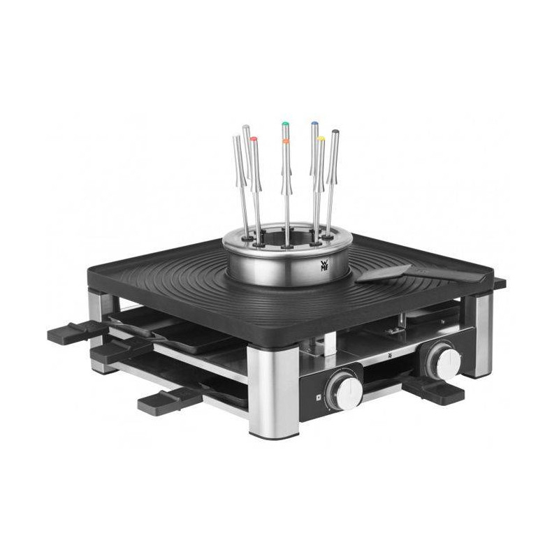 Station 3 en 1 Raclette/Gril/Fondue 8 Personnes - WMF