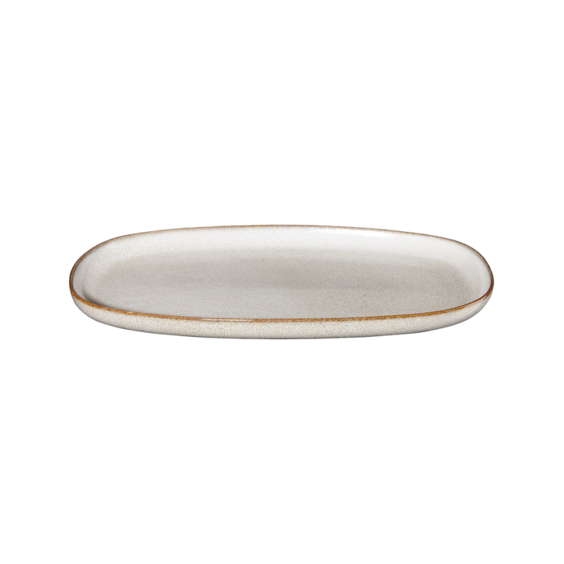 Assiette Ovale "Sand" 31x18cm - Asa
