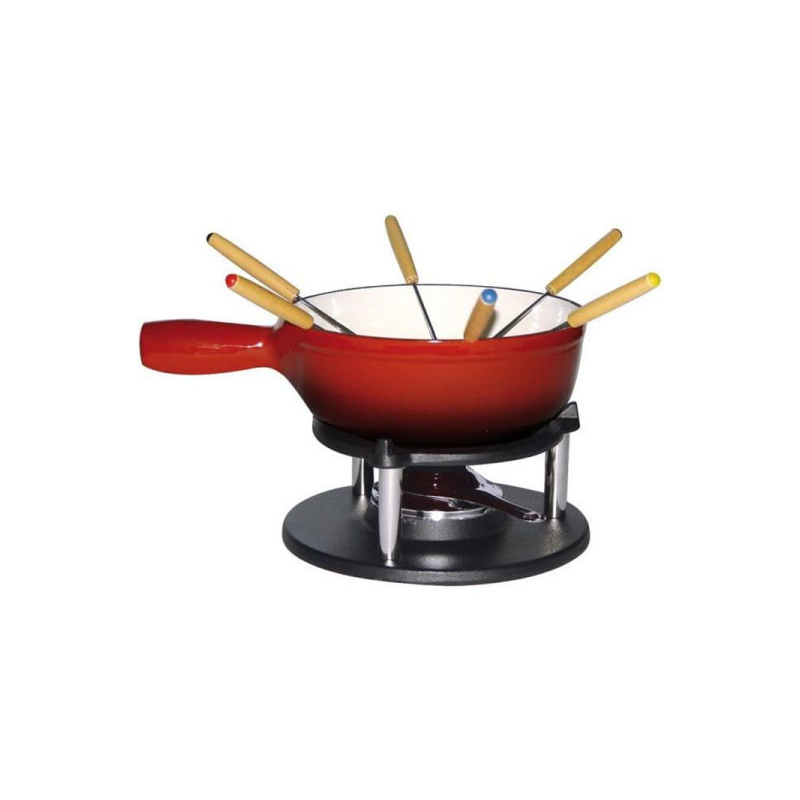 Fondue savoyarde pour 6 personnes rouge - BAUMALU
