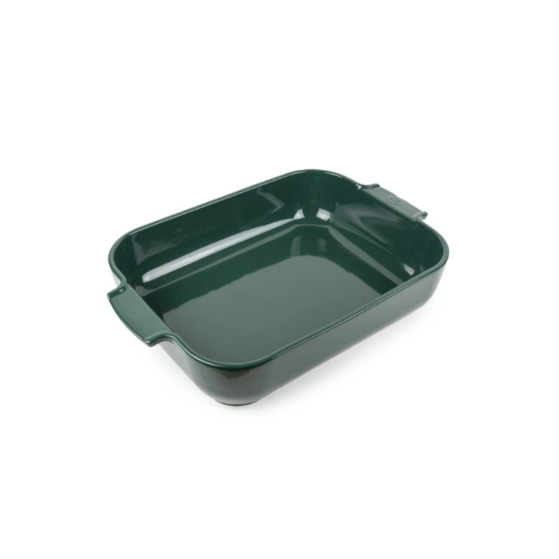 Plat à four rectangulaire 25cm - vert forêt - Peugeot