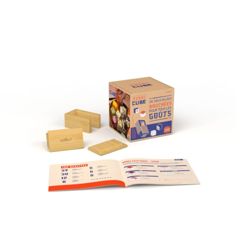 Cube à sushi et livre de...