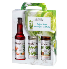 Coffret de sirops pour cocktails sans alcool 3x25cl - Monin
