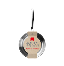 Poêle inox 30 cm - Triply Natural