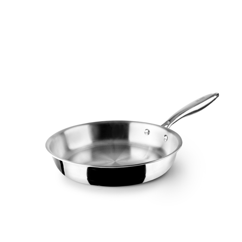 Poêle inox 30 cm - Triply Natural