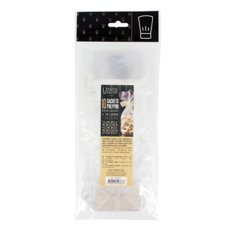 Sachets polypropylène 12 x...