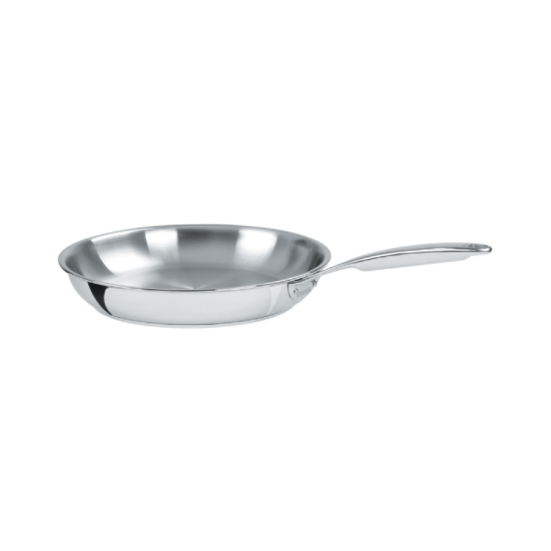 Poêle en inox 18/10 - 30cm "Ultraply" Castel'Pro – CRISTEL