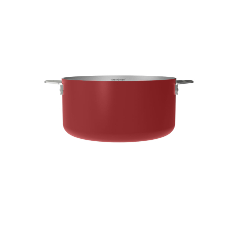 La Merveilleuse casserole blanche en acier inox amovible 16cm - Cookut