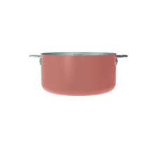 La Merveilleuse casserole blanche en acier inox amovible 16cm - Cookut