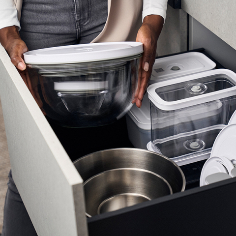 Bol de conservation sous vide 30cl en acier inox - Zwilling