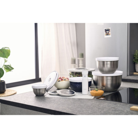 Bol de conservation sous vide 30cl en acier inox - Zwilling