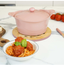 Dessous de plat noir en bois de bambou - Cookut