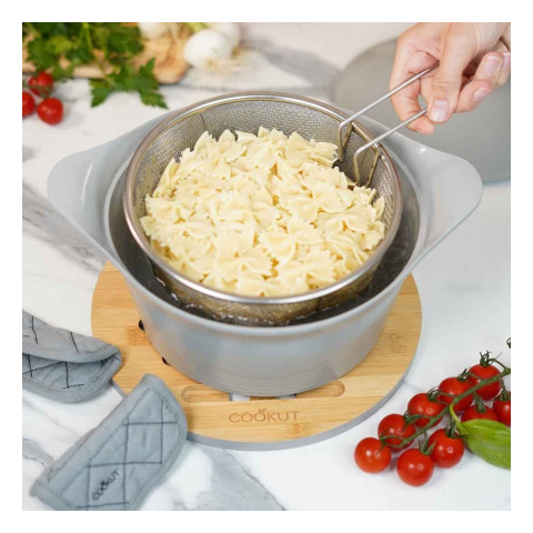 Panier cuisson et friture inox pour Cocotte 24cm - Cookut