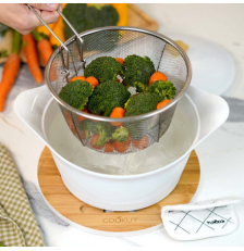 Panier cuisson et friture inox pour Cocotte 24cm - Cookut