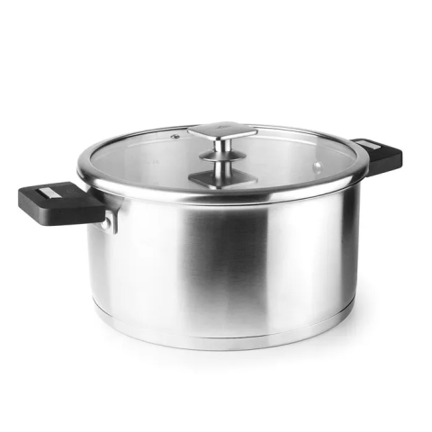Série de 3 casseroles 16-18-20 cm en acier inoxydable "combi"
