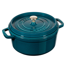 Cocotte ronde en fonte "La Mer" 28cm - Staub