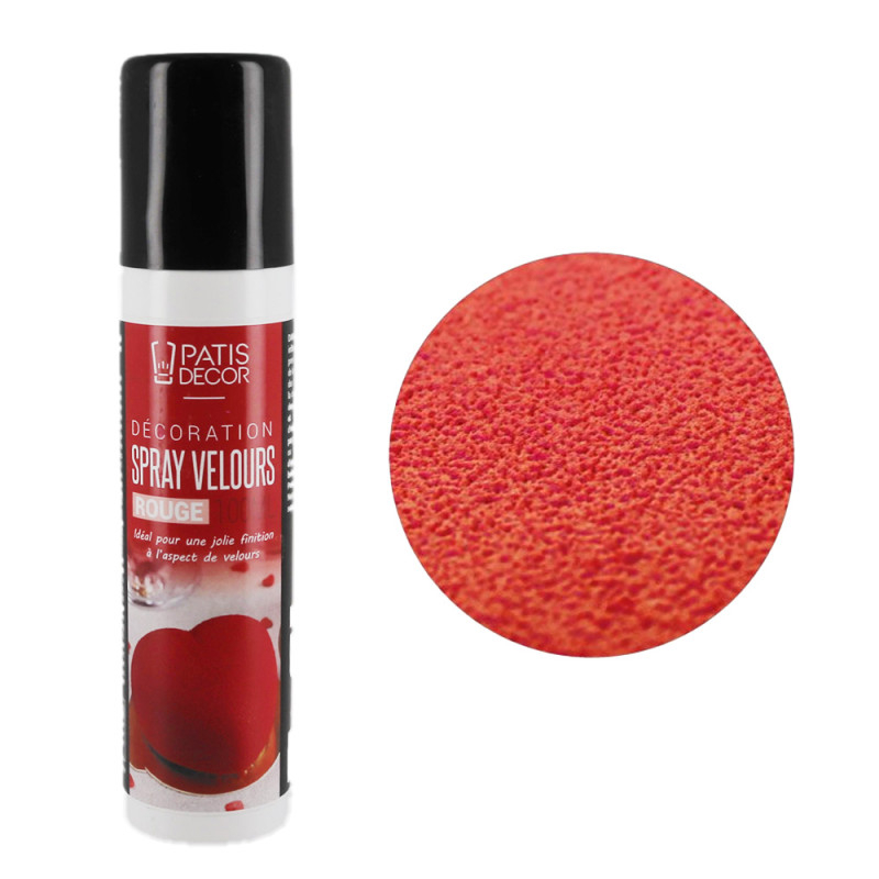 Spray effet velours rouge 100ml - Cerf Dellier