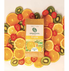 Café Bio en grain 200g goût fruitée - Empreinte