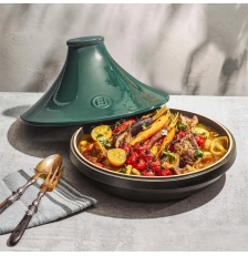 Tajine 'Delight' 32 cm grand cru induction  - Emile Henry