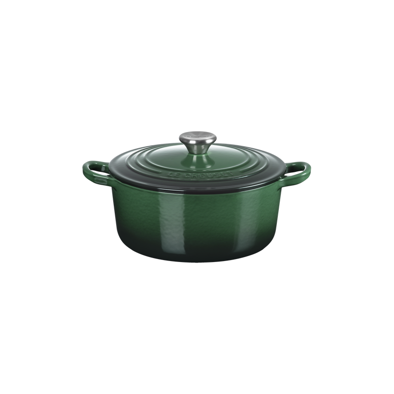 Cocotte Ronde en Fonte Émaillée 22cm juniper - le Creuset