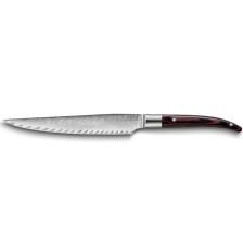 Bloc magnétique de 5 couteaux Lame Damas - Laguiole