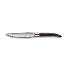 Bloc magnétique de 5 couteaux Lame Damas - Laguiole