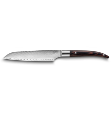 Bloc magnétique de 5 couteaux Lame Damas - Laguiole