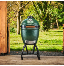 Pack kamado sur chariot Medium Big Green Egg + 7 accessoires