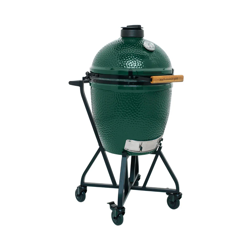 Pack kamado sur chariot Medium Big Green Egg + 7 accessoires