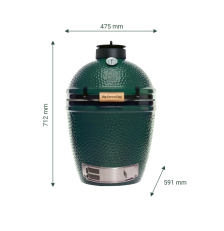 Pack kamado sur chariot Medium Big Green Egg + 7 accessoires